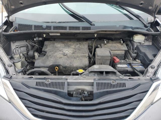 5TDKK3DC4BS092691 - 2011 TOYOTA SIENNA LE GRAY photo 12