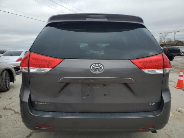 5TDKK3DC4BS092691 - 2011 TOYOTA SIENNA LE GRAY photo 6