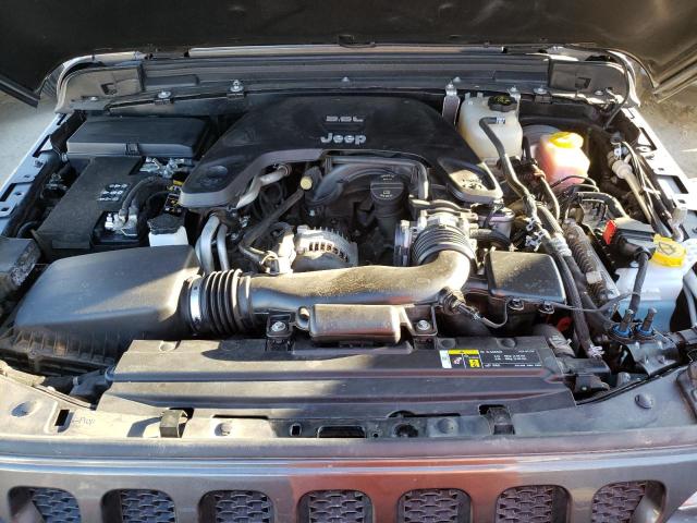 1C4HJXDG8LW187649 - 2020 JEEP WRANGLER U SPORT გრაფიტი ფოტო 11