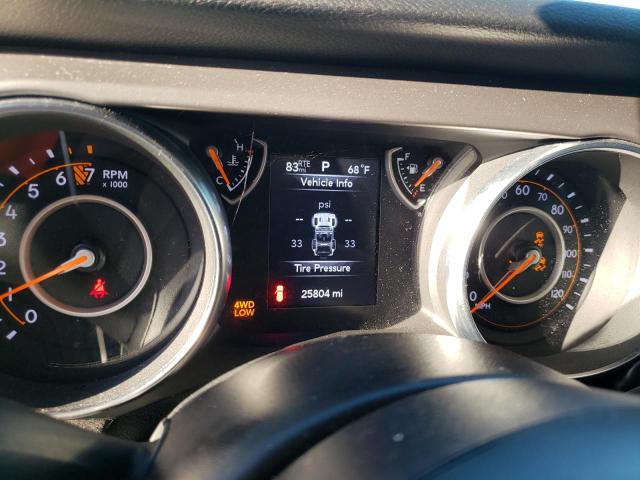 1C4HJXDG8LW187649 - 2020 JEEP WRANGLER U SPORT გრაფიტი ფოტო 9