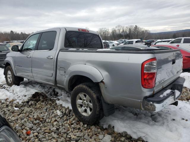 5TBDT44195S466591 - 2005 TOYOTA TUNDRA DOUBLE CAB SR5 SILVER photo 2