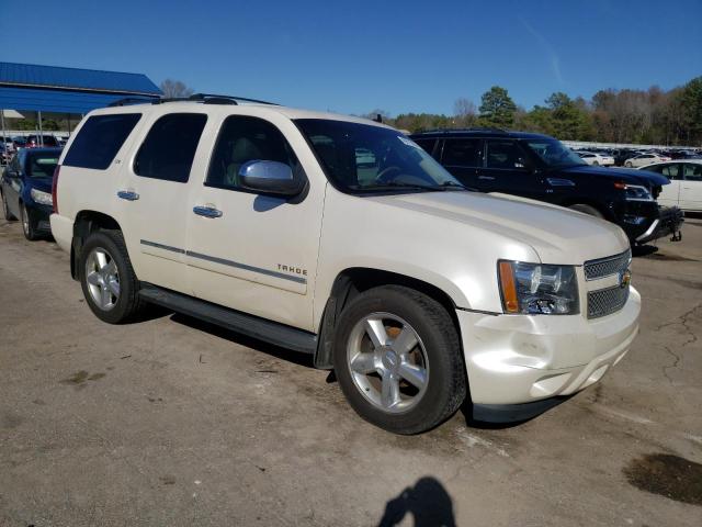 1GNSCCE07DR247809 - 2013 CHEVROLET TAHOE C1500 LTZ WHITE photo 4