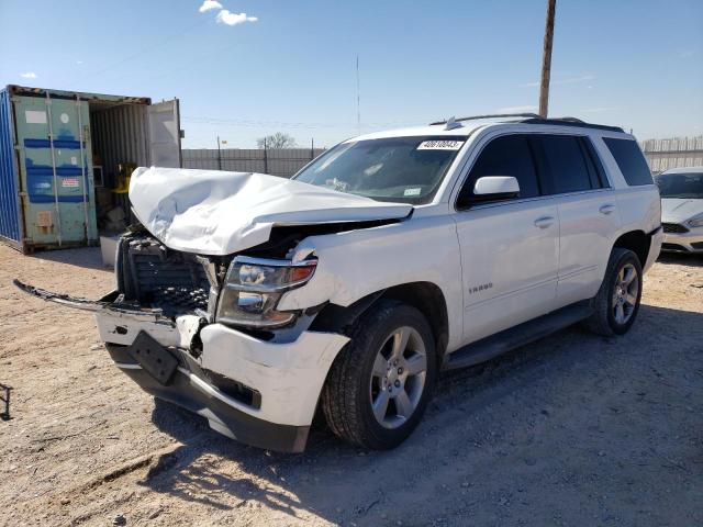 1GNSCAKC4HR356561 - 2017 CHEVROLET TAHOE C1500  LS WHITE photo 1