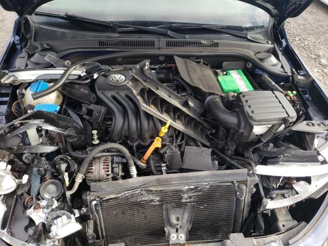 3VW2K7AJ2EM328735 - 2014 VOLKSWAGEN JETTA BASE 蓝色 照片 11