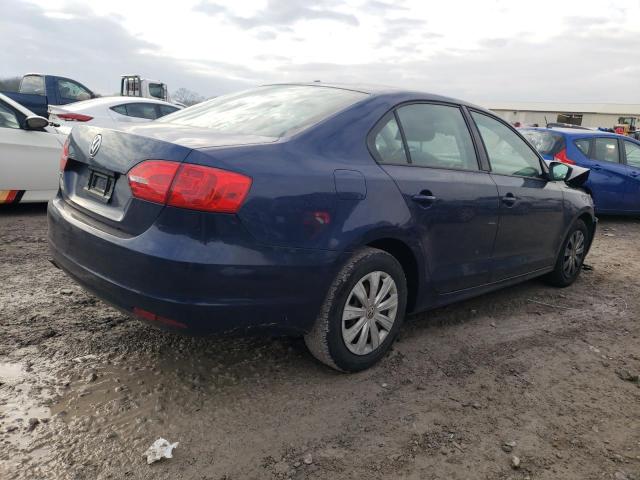 3VW2K7AJ2EM328735 - 2014 VOLKSWAGEN JETTA BASE 蓝色 照片 3