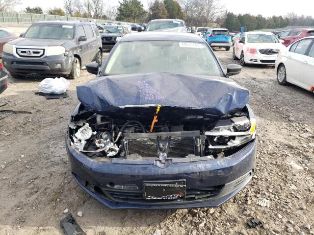 3VW2K7AJ2EM328735 - 2014 VOLKSWAGEN JETTA BASE 蓝色 照片 5