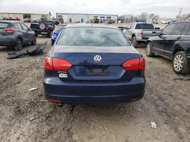 3VW2K7AJ2EM328735 - 2014 VOLKSWAGEN JETTA BASE 蓝色 照片 6