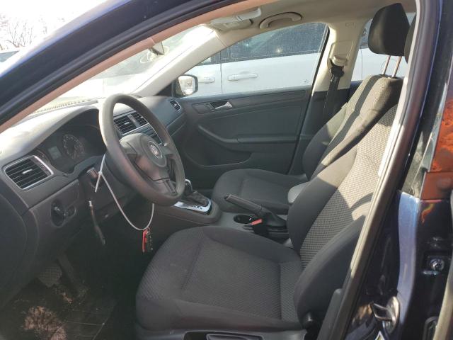 3VW2K7AJ2EM328735 - 2014 VOLKSWAGEN JETTA BASE 蓝色 照片 7