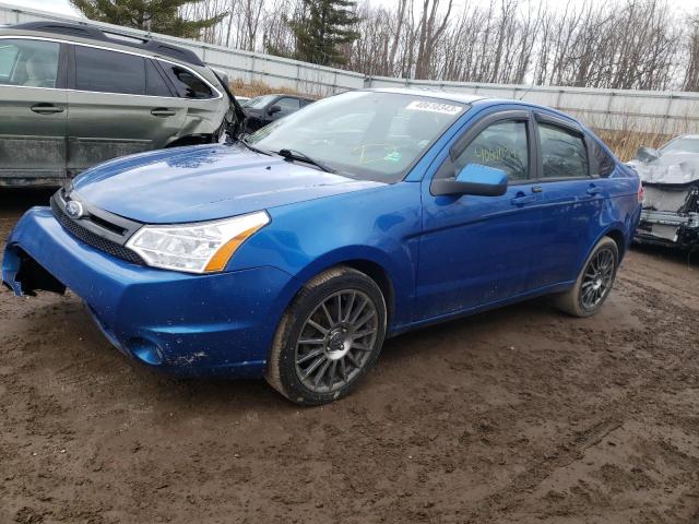 1FAHP3GN0BW147295 - 2011 FORD FOCUS SES BLUE photo 1