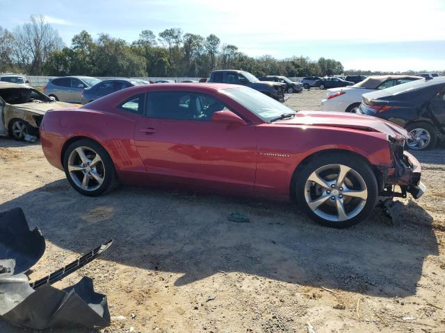 2G1FC1E32D9243968 - 2013 CHEVROLET CAMARO LT RED photo 4