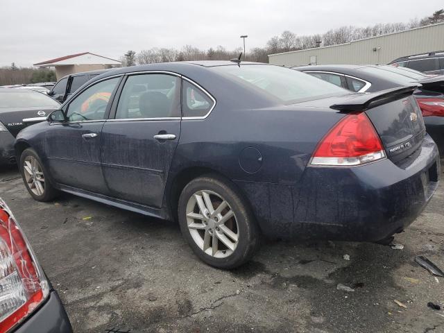 2G1WC5E31C1234571 - 2012 CHEVROLET IMPALA LTZ BLUE photo 2