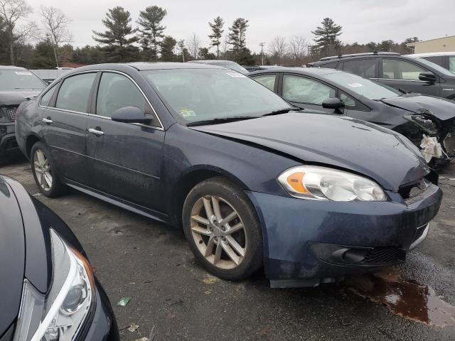 2G1WC5E31C1234571 - 2012 CHEVROLET IMPALA LTZ BLUE photo 4