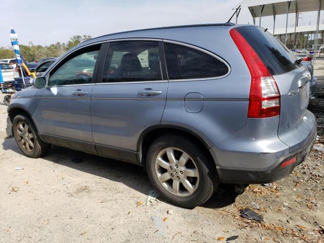 JHLRE387X8C014285 - 2008 HONDA CR-V EXL BLUE photo 2