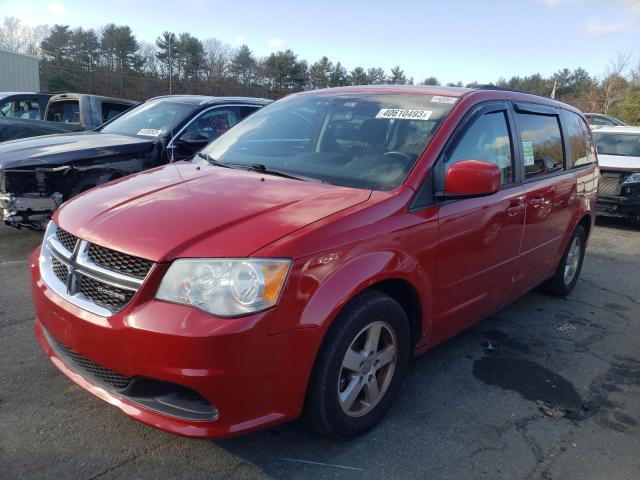 2C4RDGCG5CR241401 - 2012 DODGE GRAND CARA SXT RED photo 1