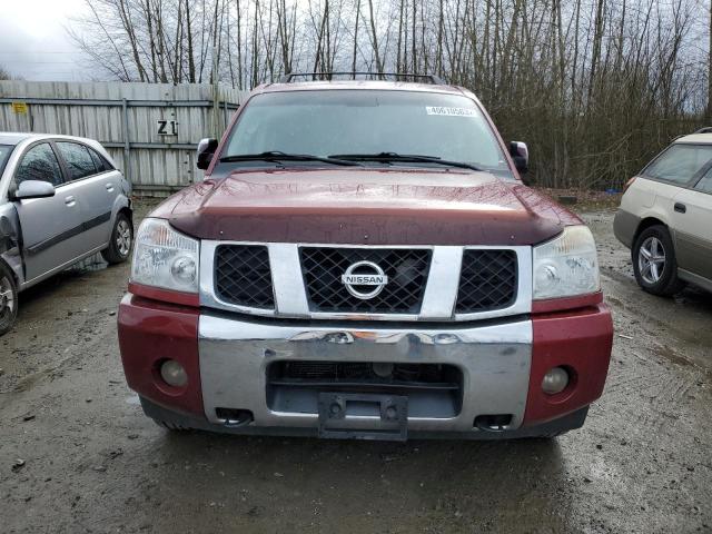 5N1AA08B55N722710 - 2005 NISSAN ARMADA SE RED photo 5