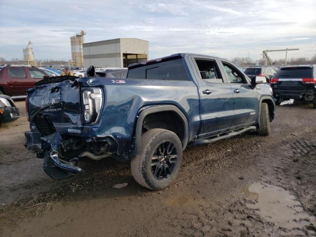 3GTU9CED2MG178773 - 2021 GMC SIERRA K1500 ELEVATION BLUE photo 3