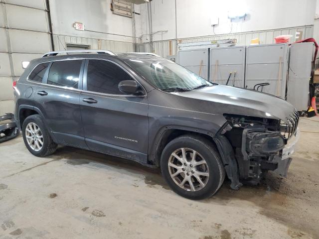 1C4PJLCB4FW601671 - 2015 JEEP CHEROKEE LATITUDE GRAY photo 4