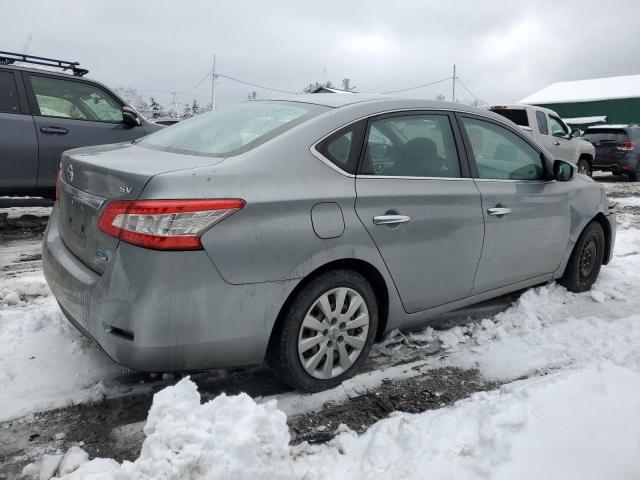 3N1AB7APXEY226405 - 2014 NISSAN SENTRA S GRAY photo 3