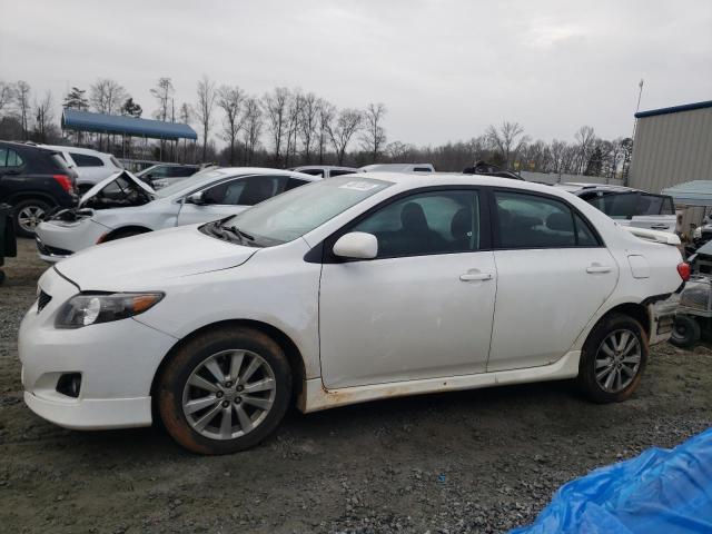1NXBU4EE8AZ344237 - 2010 TOYOTA COROLLA BASE WHITE photo 1