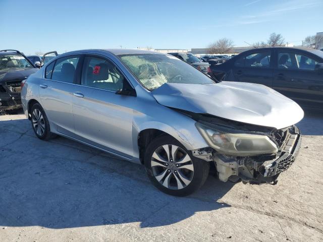 1HGCR2F39DA126794 - 2013 HONDA ACCORD LX SILVER photo 4