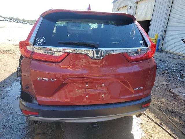 2HKRW1H99KH504860 - 2019 HONDA CR-V TOURING RED photo 6