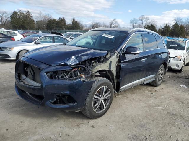 5N1DL0MM7KC535183 - 2019 INFINITI QX60 LUXE BLUE photo 1