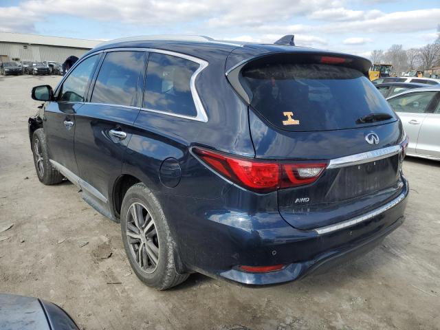 5N1DL0MM7KC535183 - 2019 INFINITI QX60 LUXE BLUE photo 2