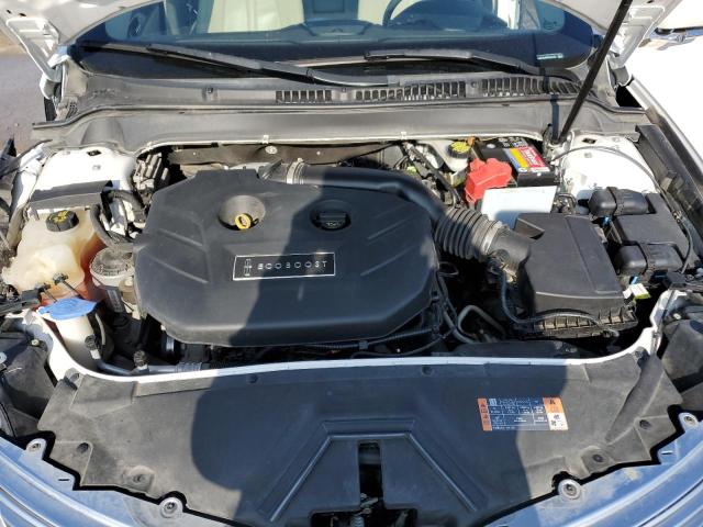 3LN6L2G96GR605129 - 2016 LINCOLN MKZ WHITE photo 11