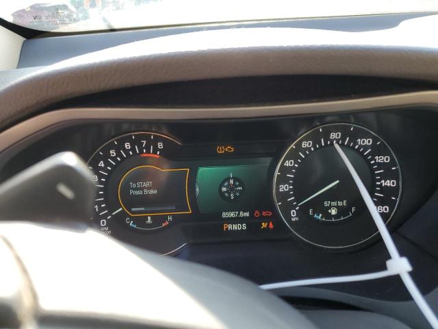 3LN6L2G96GR605129 - 2016 LINCOLN MKZ WHITE photo 9