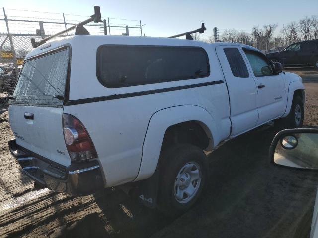 5TEUU4ENXAZ677351 - 2010 TOYOTA TACOMA ACCESS CAB თეთრი ფოტო 3