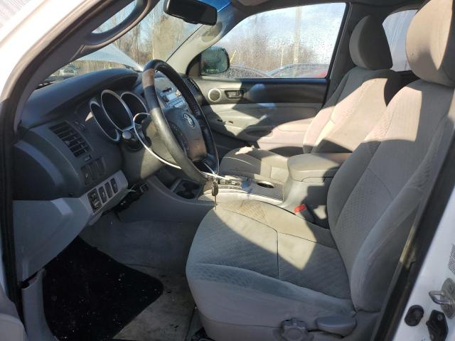 5TEUU4ENXAZ677351 - 2010 TOYOTA TACOMA ACCESS CAB თეთრი ფოტო 7