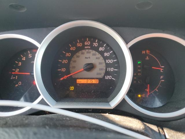 5TEUU4ENXAZ677351 - 2010 TOYOTA TACOMA ACCESS CAB თეთრი ფოტო 9