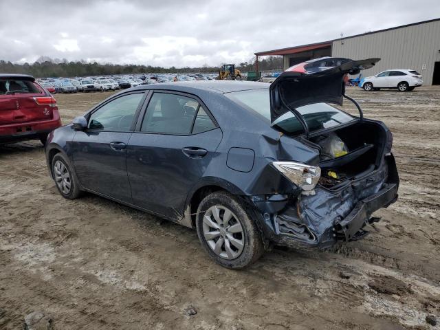 2T1BURHE2GC694644 - 2016 TOYOTA COROLLA L GRAY photo 2