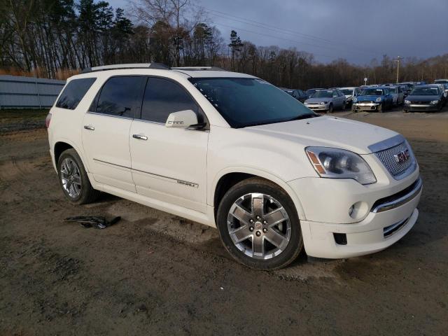 1GKKVTED1BJ336054 - 2011 GMC ACADIA DENALI WHITE photo 4