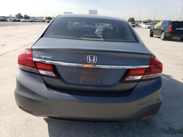 19XFB2F88DE050901 - 2013 HONDA CIVIC EX GRAY photo 6