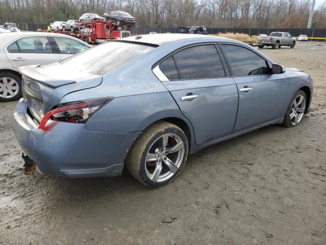 1N4AA5APXCC842055 - 2012 NISSAN MAXIMA S BLUE photo 3