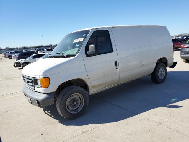 1FTNE24W87DA60029 - 2007 FORD ECONOLINE E250 VAN WHITE photo 1