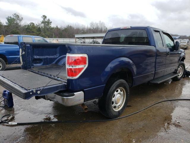 1FTVX1CVXAKB83329 - 2010 FORD F150 SUPER CAB BLUE photo 3