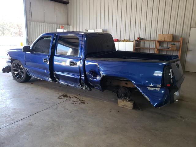 2GCEC13V071161991 - 2007 CHEVROLET SILVERADO C1500 CLASSIC CREW CAB BLUE photo 2