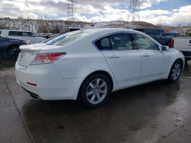 19UUA8F55CA003542 - 2012 ACURA TL WHITE photo 3