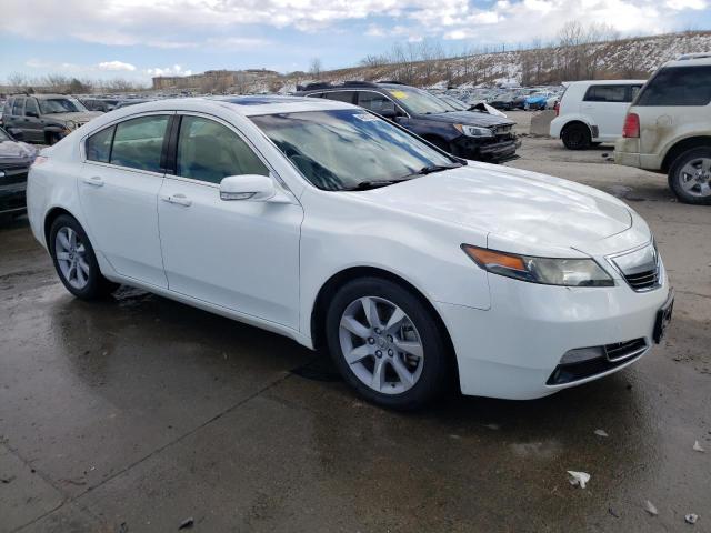 19UUA8F55CA003542 - 2012 ACURA TL WHITE photo 4