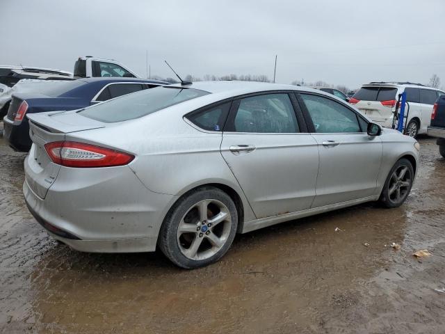 3FA6P0HR8DR199528 - 2013 FORD FUSION SE SILVER photo 3