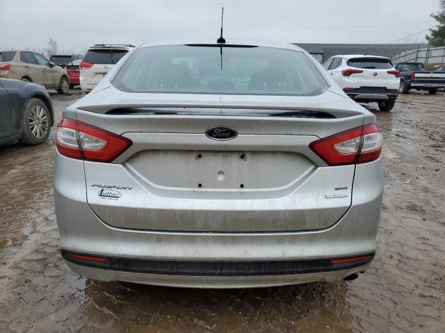 3FA6P0HR8DR199528 - 2013 FORD FUSION SE SILVER photo 6