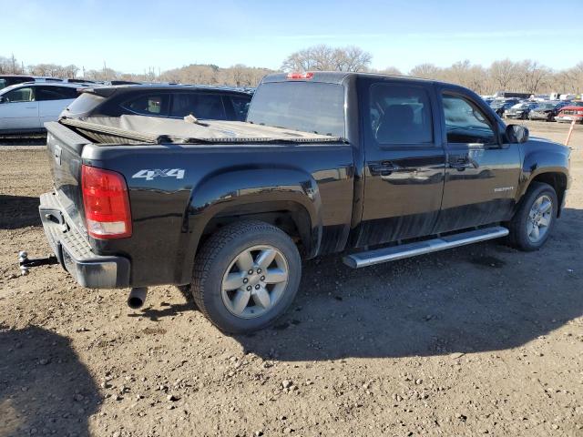 3GTP2WE78CG101580 - 2012 GMC SIERRA K1500 SLT BLACK photo 3