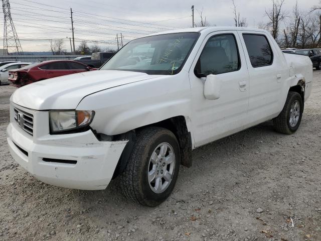 2HJYK16417H535062 - 2007 HONDA RIDGELINE RTS WHITE photo 1