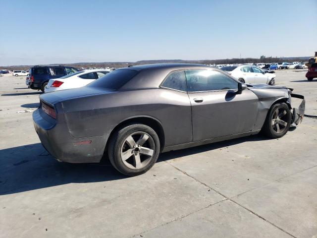 2C3CDYAGXEH195382 - 2014 DODGE CHALLENGER SXT GRAY photo 3