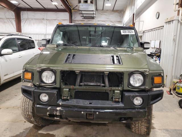 5GRGN23U74H104873 - 2004 HUMMER H2 GREEN photo 5