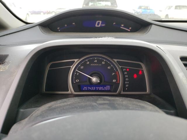 19XFA1F68BE045139 - 2011 HONDA CIVIC LX-S Czarny zdjęcie 9