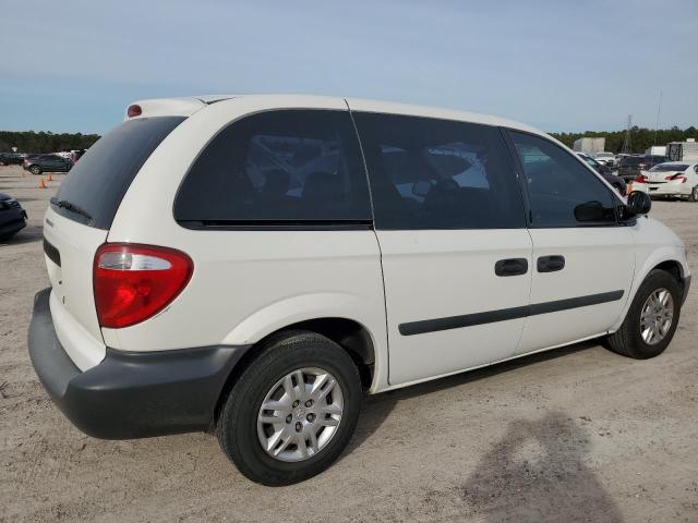 1D4GP25B06B750319 - 2006 DODGE CARAVAN SE WHITE photo 3