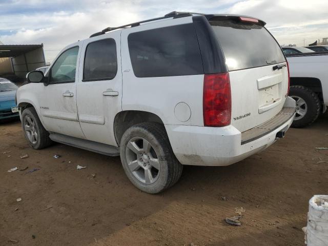 1GKFK13087R197998 - 2007 GMC YUKON WHITE photo 2